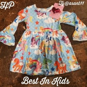Baby Girl My little Pony Dress barrette XS